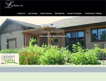 Tablet Screenshot of langbuilders.com